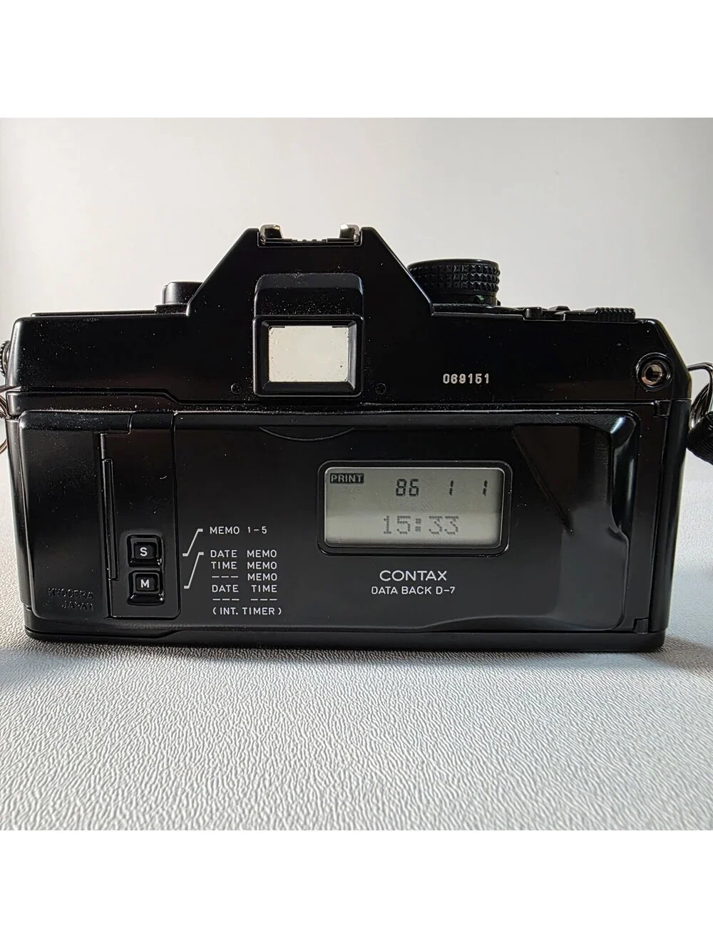 Contax 167MT 35mm Film Manual Focus SLR Camera Body W/New Film Door Batteries